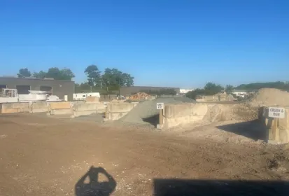 Landscape materials including mulch and gravel